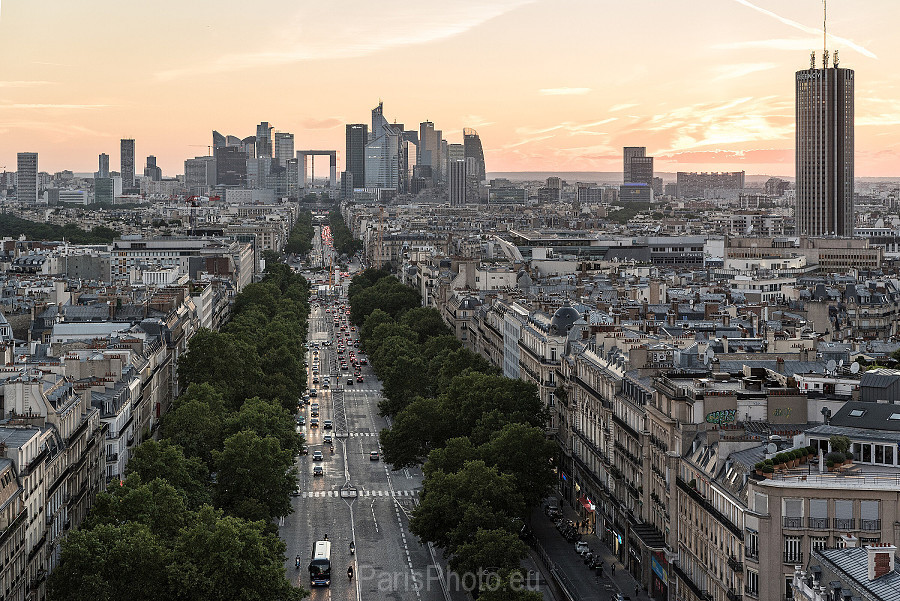 La-Defense-Sunset